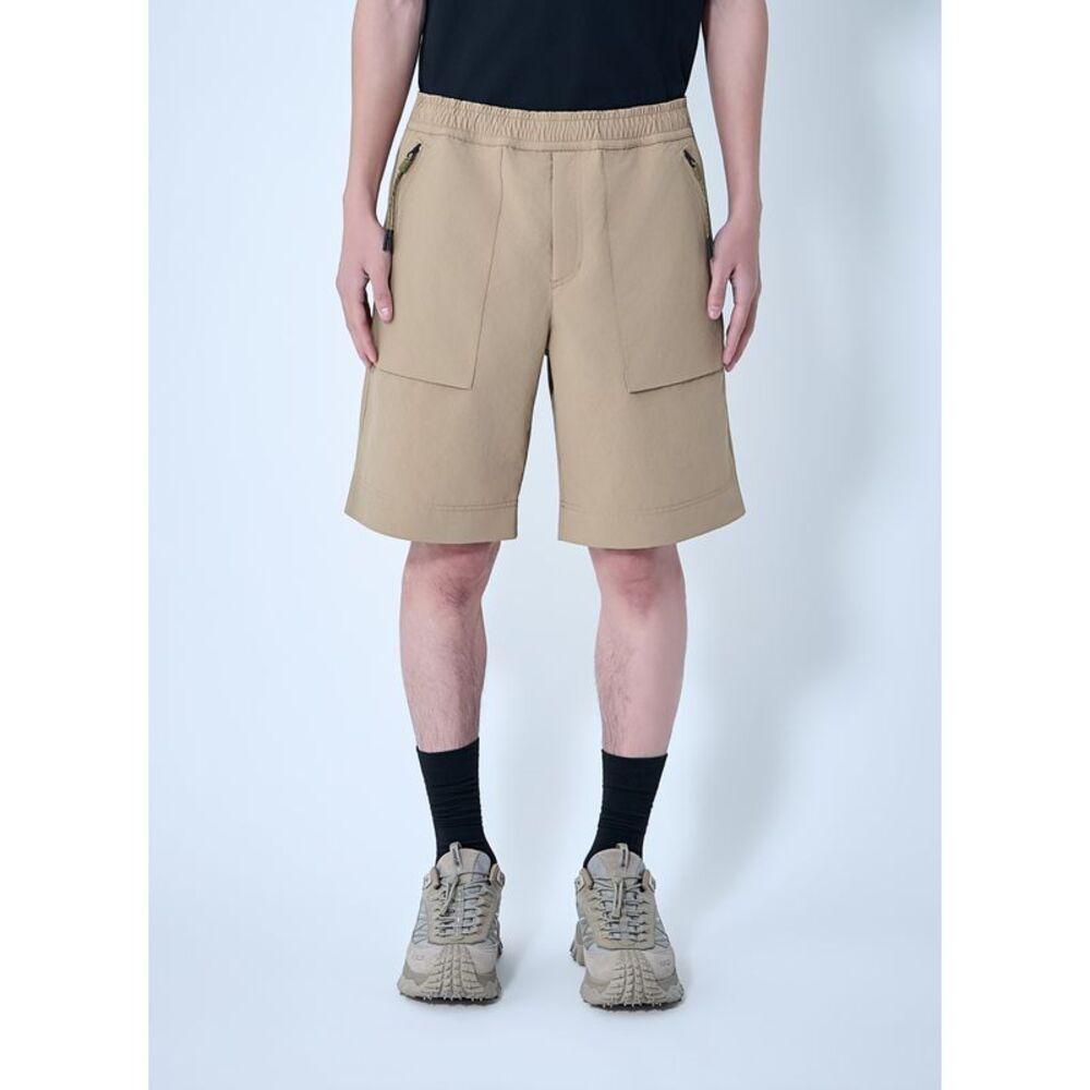 Moncler Grenoble Men Elasticated Waist Cargo Shorts